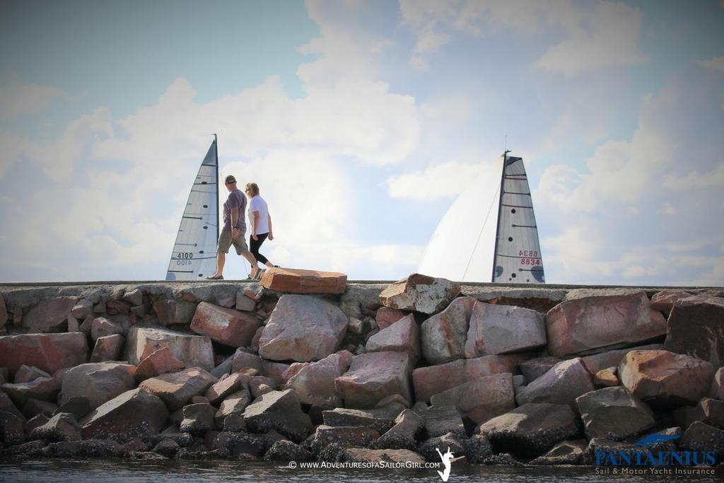 Great viewing for all... - Sail Port Stephens © Nic Douglass / www.AdventuresofaSailorGirl.com